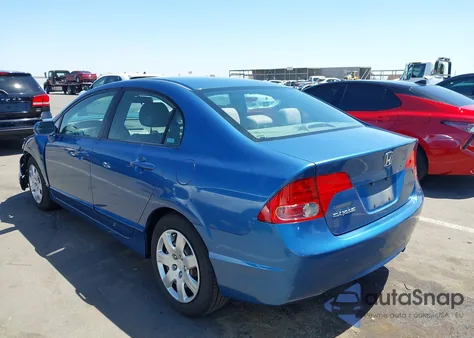 2007 Honda Civic Lx из США, поврежденный, VIN 1HGFA16587L104035